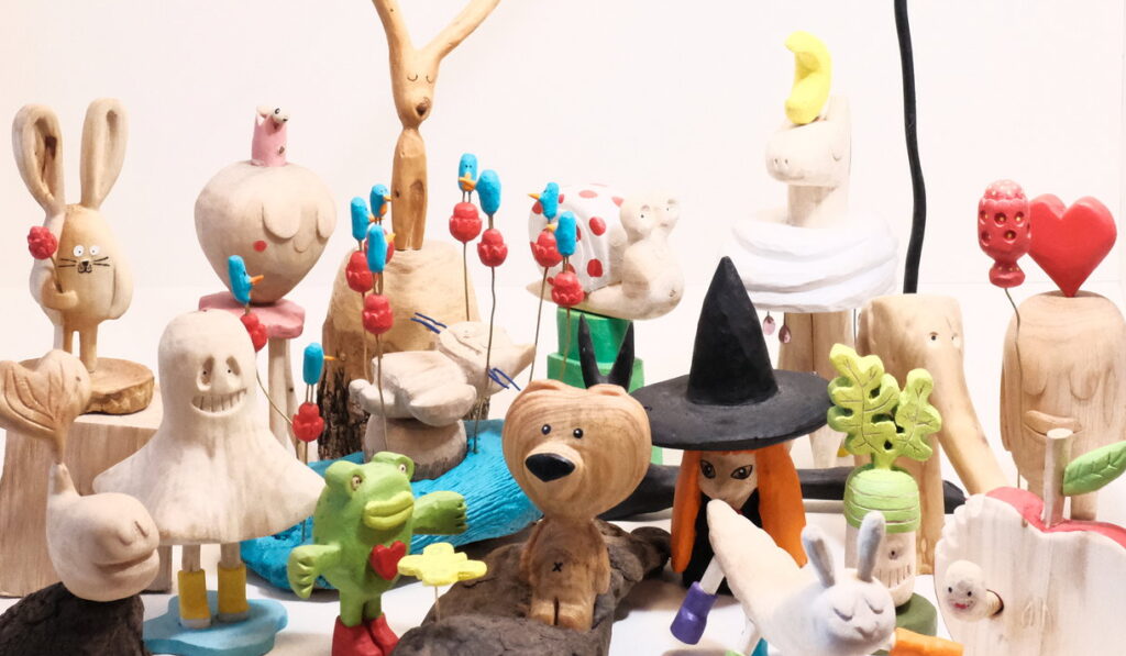 Mes dernières créations en wood carving